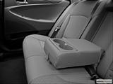  Rear center console with closed lid from driver's side looking down photo