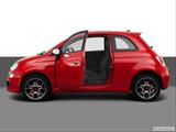  Driver's side profile with drivers side door open photo