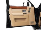  Inside of driver's side open door, window open photo