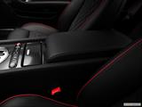  Front center console with closed lid, from driver's side looking down photo