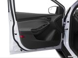  Inside of driver's side open door, window open photo