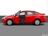  Driver's side profile with drivers side door open photo