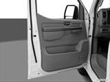  Inside of driver's side open door, window open photo