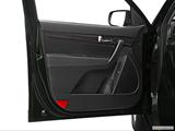 Inside of driver's side open door, window open photo