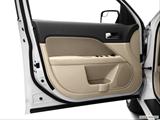  Inside of driver's side open door, window open photo