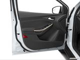  Inside of driver's side open door, window open photo