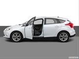  Driver's side profile with drivers side door open photo