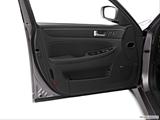  Inside of driver's side open door, window open photo