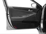  Inside of driver's side open door, window open photo