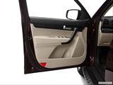  Inside of driver's side open door, window open photo