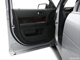  Inside of driver's side open door, window open photo