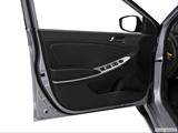  Inside of driver's side open door, window open photo