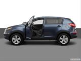  Driver's side profile with drivers side door open photo