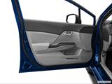  Inside of driver's side open door, window open photo