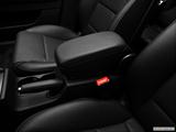  Front center console with closed lid, from driver's side looking down photo