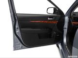  Inside of driver's side open door, window open photo
