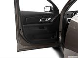  Inside of driver's side open door, window open photo