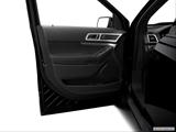  Inside of driver's side open door, window open photo