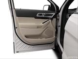  Inside of driver's side open door, window open photo