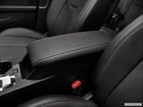  Front center console with closed lid, from driver's side looking down photo
