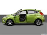  Driver's side profile with drivers side door open photo