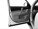 Inside of driver's side open door, window open photo
