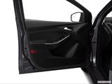  Inside of driver's side open door, window open photo