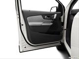  Inside of driver's side open door, window open photo