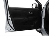  Inside of driver's side open door, window open photo