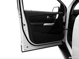  Inside of driver's side open door, window open photo