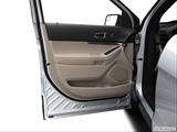  Inside of driver's side open door, window open photo