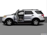  Driver's side profile with drivers side door open photo
