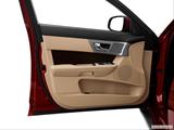  Inside of driver's side open door, window open photo