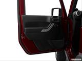 Inside of driver's side open door, window open photo