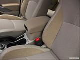 Front center console with closed lid, from driver's side looking down photo