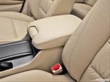 Front center console with closed lid, from driver's side looking down photo