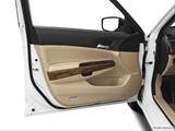  Inside of driver's side open door, window open photo
