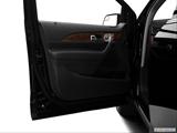  Inside of driver's side open door, window open photo