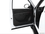  Inside of driver's side open door, window open photo