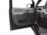  Inside of driver's side open door, window open photo