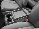  Front center console with closed lid, from driver's side looking down photo