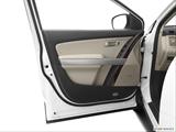  Inside of driver's side open door, window open photo