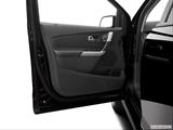  Inside of driver's side open door, window open photo