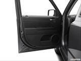  Inside of driver's side open door, window open photo
