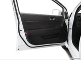  Inside of driver's side open door, window open photo