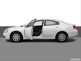  Driver's side profile with drivers side door open photo
