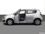  Driver's side profile with drivers side door open photo
