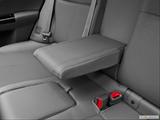  Rear center console with closed lid from driver's side looking down photo