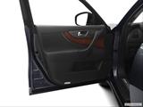  Inside of driver's side open door, window open photo
