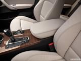  Front center console with closed lid, from driver's side looking down photo